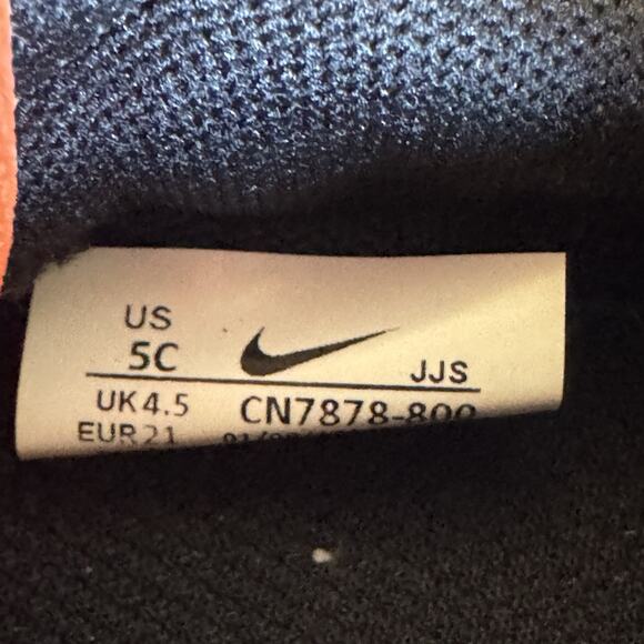 Nike Air Max Exosense CN7878-800 Orange Running Shoes Toddler Sneakers Sz 5c - Picture 7 of 8